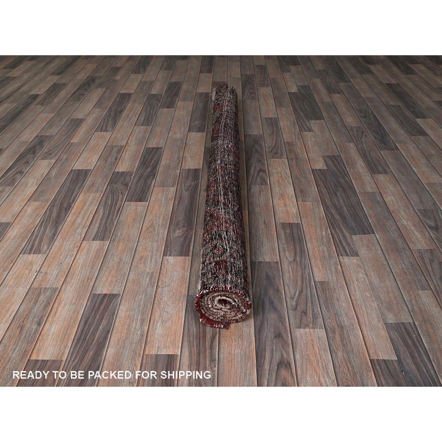 5'2"X7'2" Red Vintage Zoroastrian Balooch Hand Knotted Wool Oriental Rug