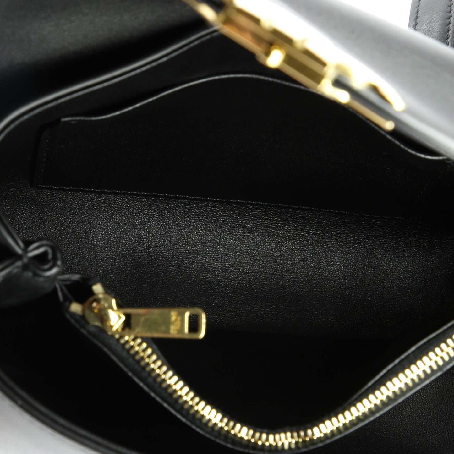 Celine Nino Top Handle Bag Leather Teen
