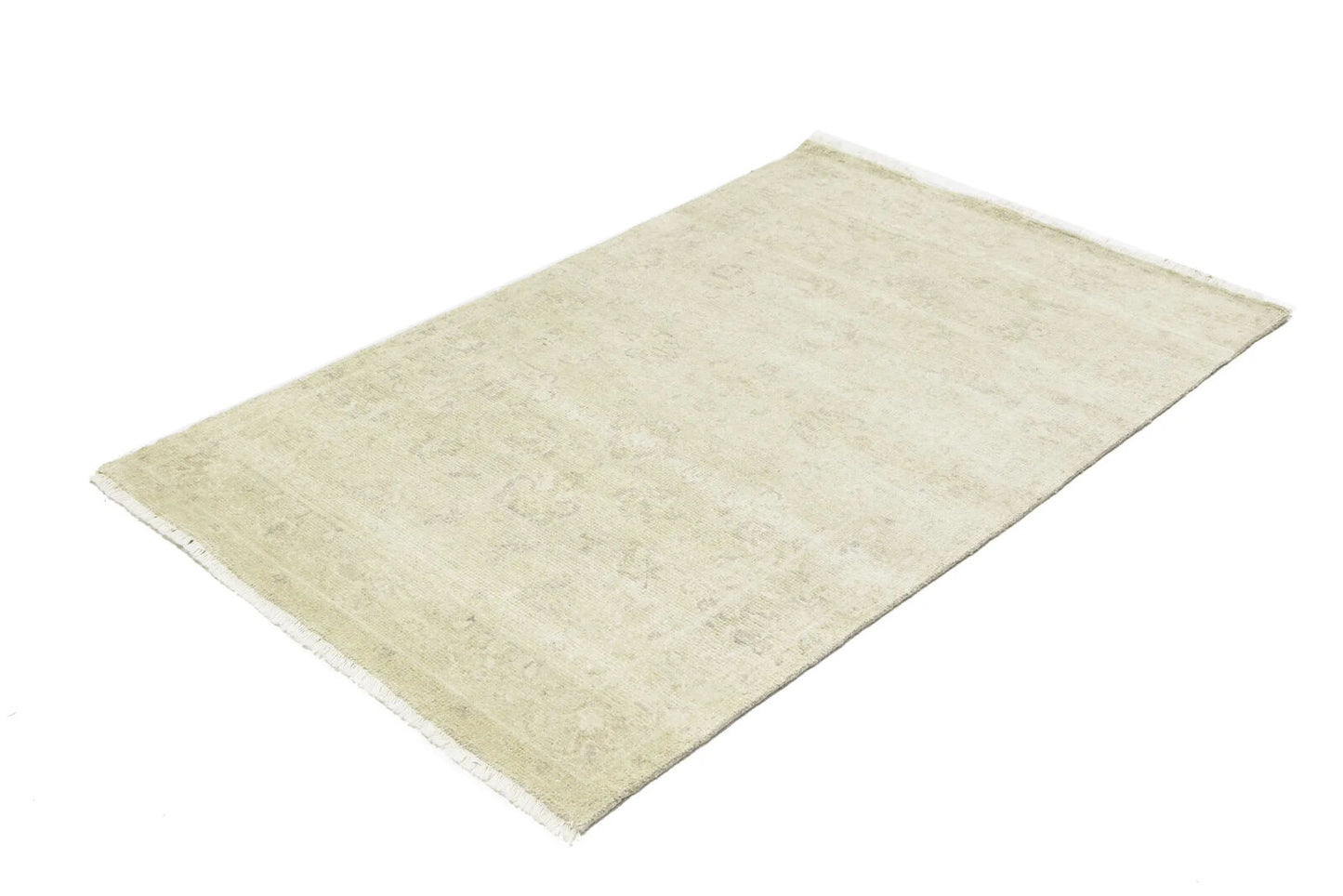 4X6 Ft Transitional Oriental Rug Floral Design