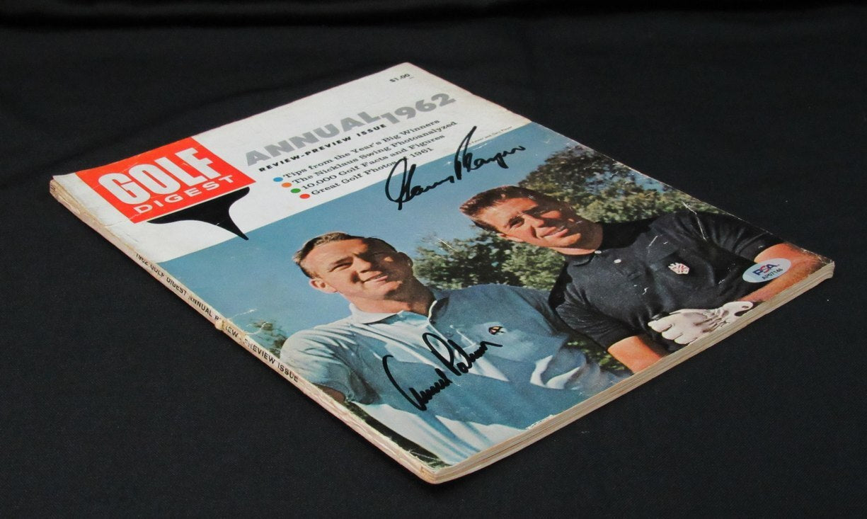 Arnold Palmer/Gary Player Dual-Signed 1962 Golf