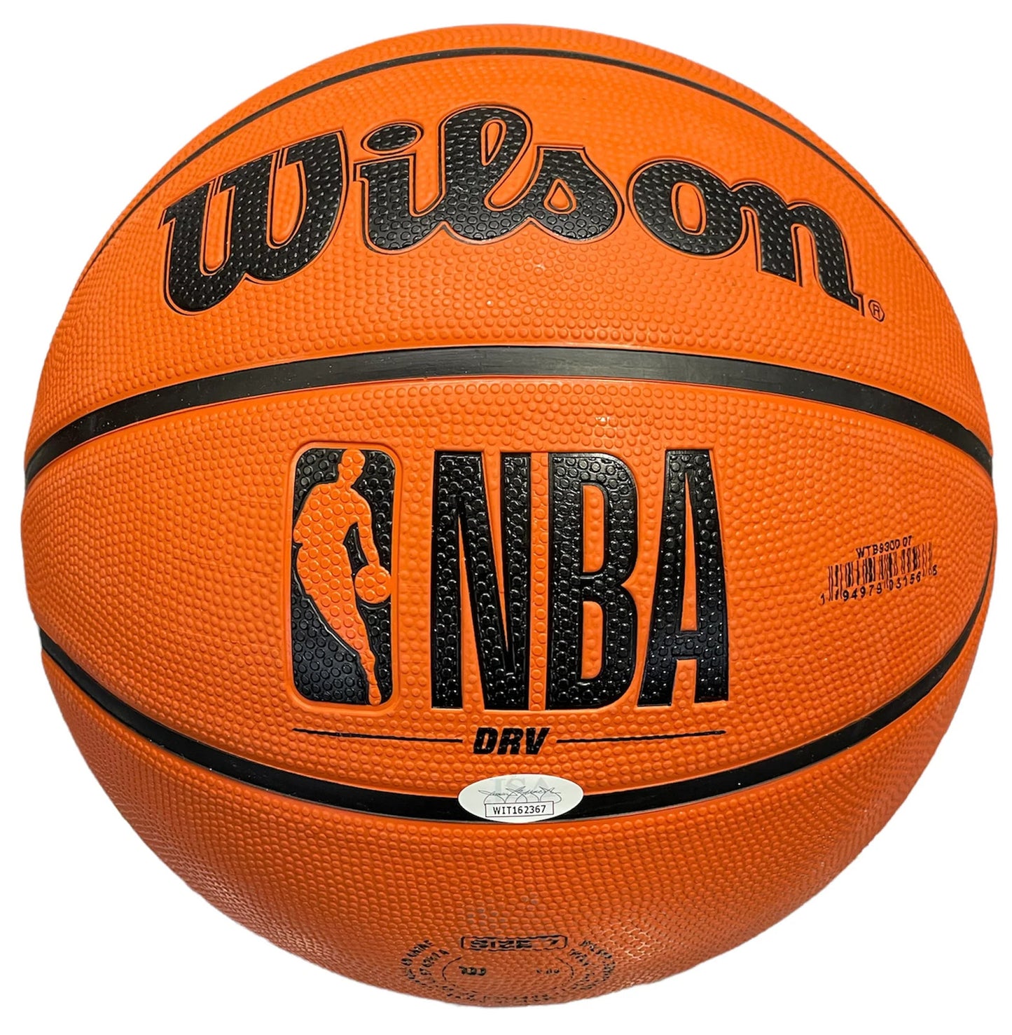 Larry Bird Autographed Wilson Basketball (Jsa)
