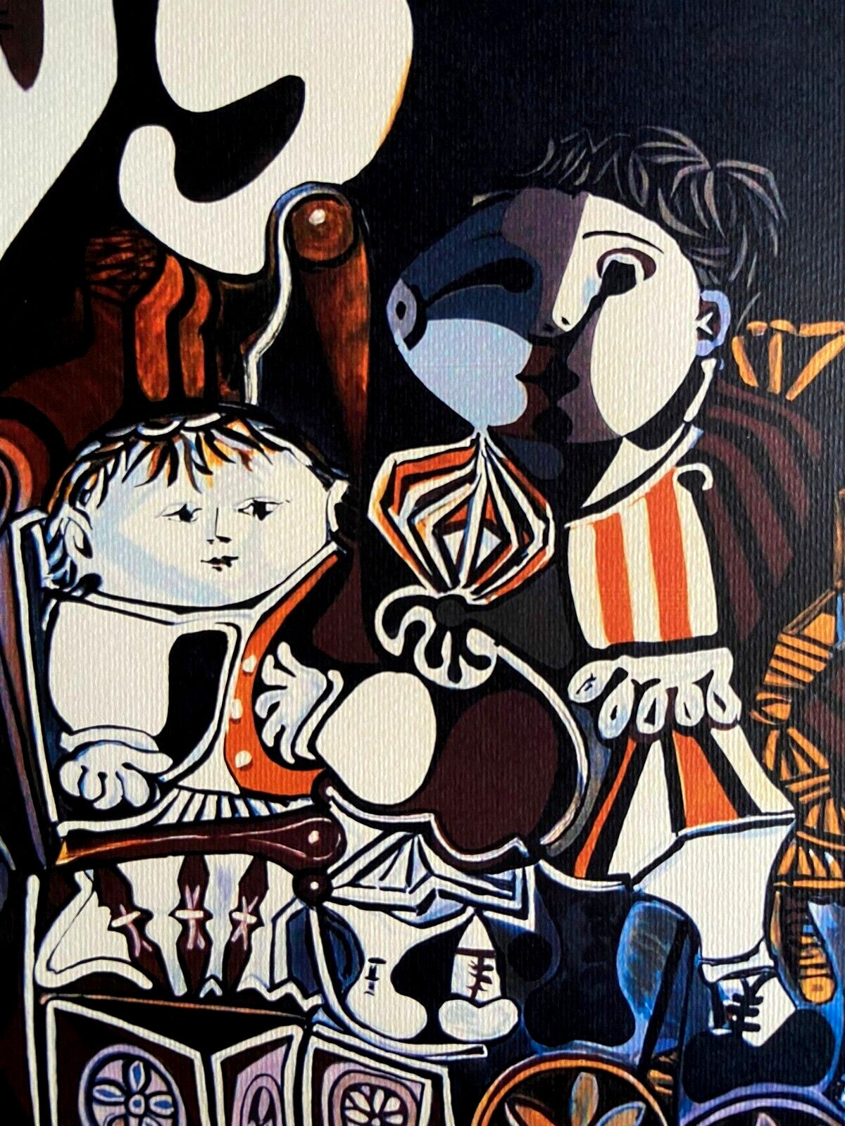 Pablo Picasso Lithograph' Claude & Paloma' Coa Signed Numbered Limited