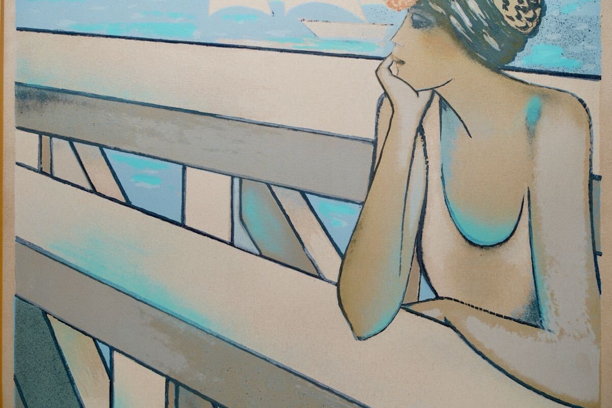 Jean-Pierre Cassigneul Lithograph Summer Memories