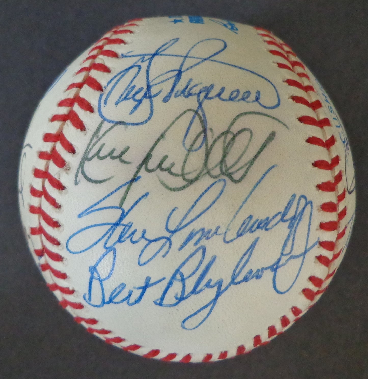 1987-88 Twins Team Signed (17) Oal Baseball Puckett Oliva Blyleven (Hof) 155684