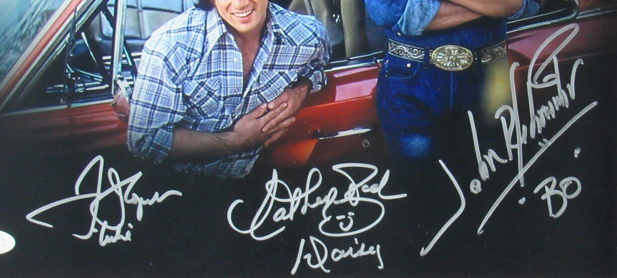 "Dukes Of Hazzard" Signed/Inscr By 3 Cast Members
