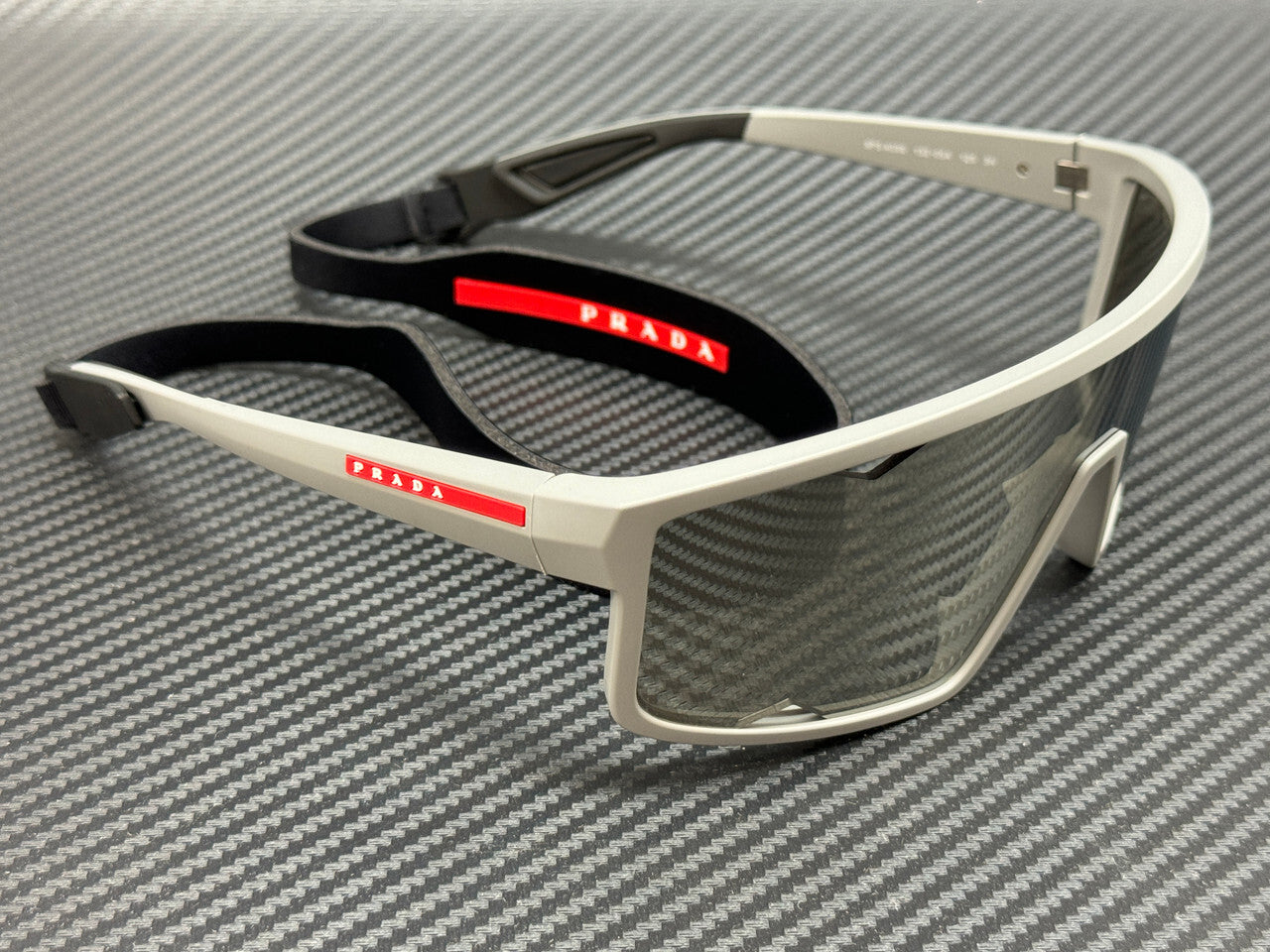 PRADA LINEA ROSSA PS A03S 13Z05A Matte Iron Grey