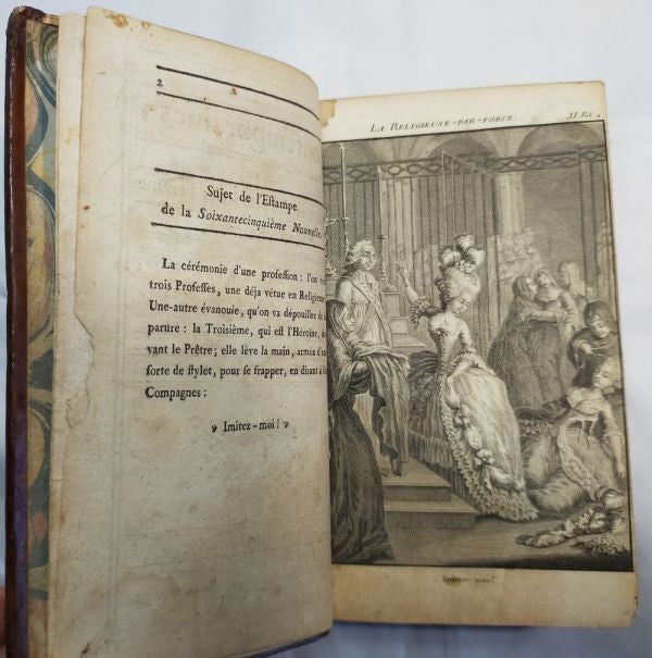 Restif De La Bretonne Les Contemporaines Vol 11/12 1781 First Edition Illustrate