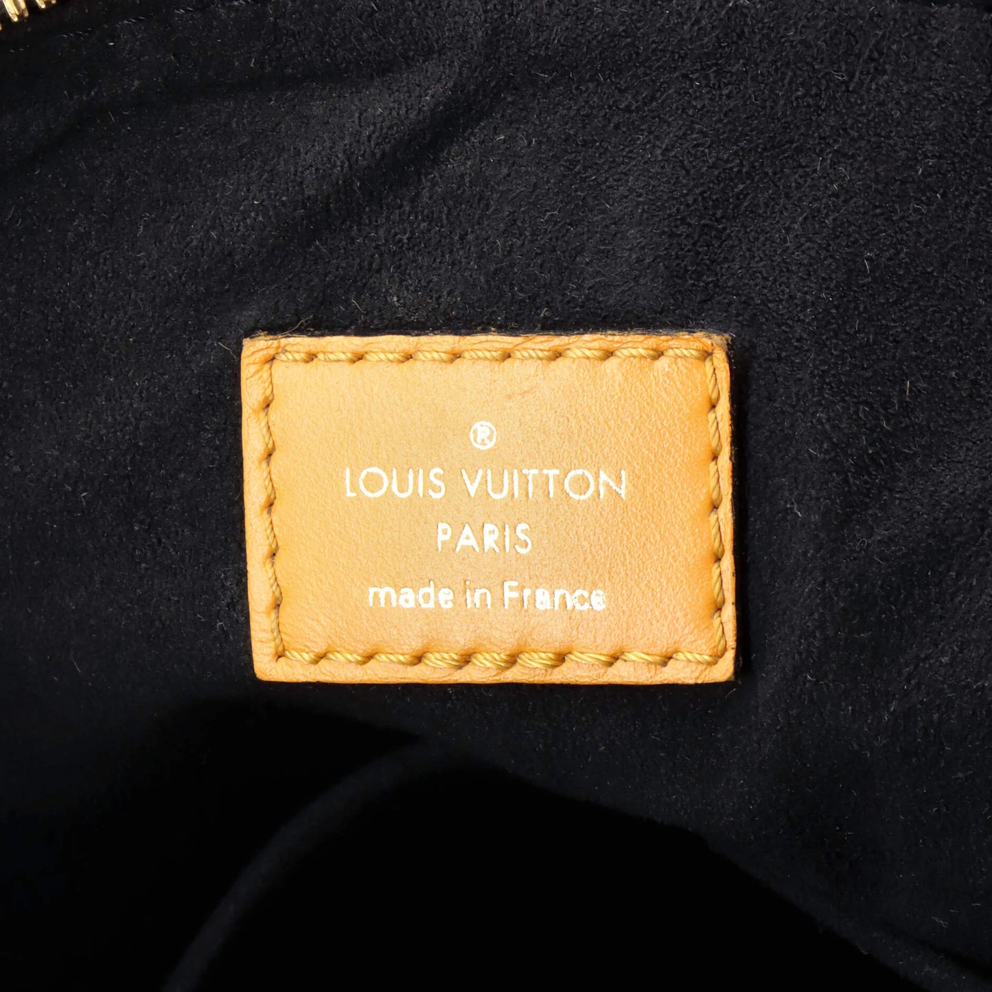 Louis Vuitton Maida Handbag Damier With Leather