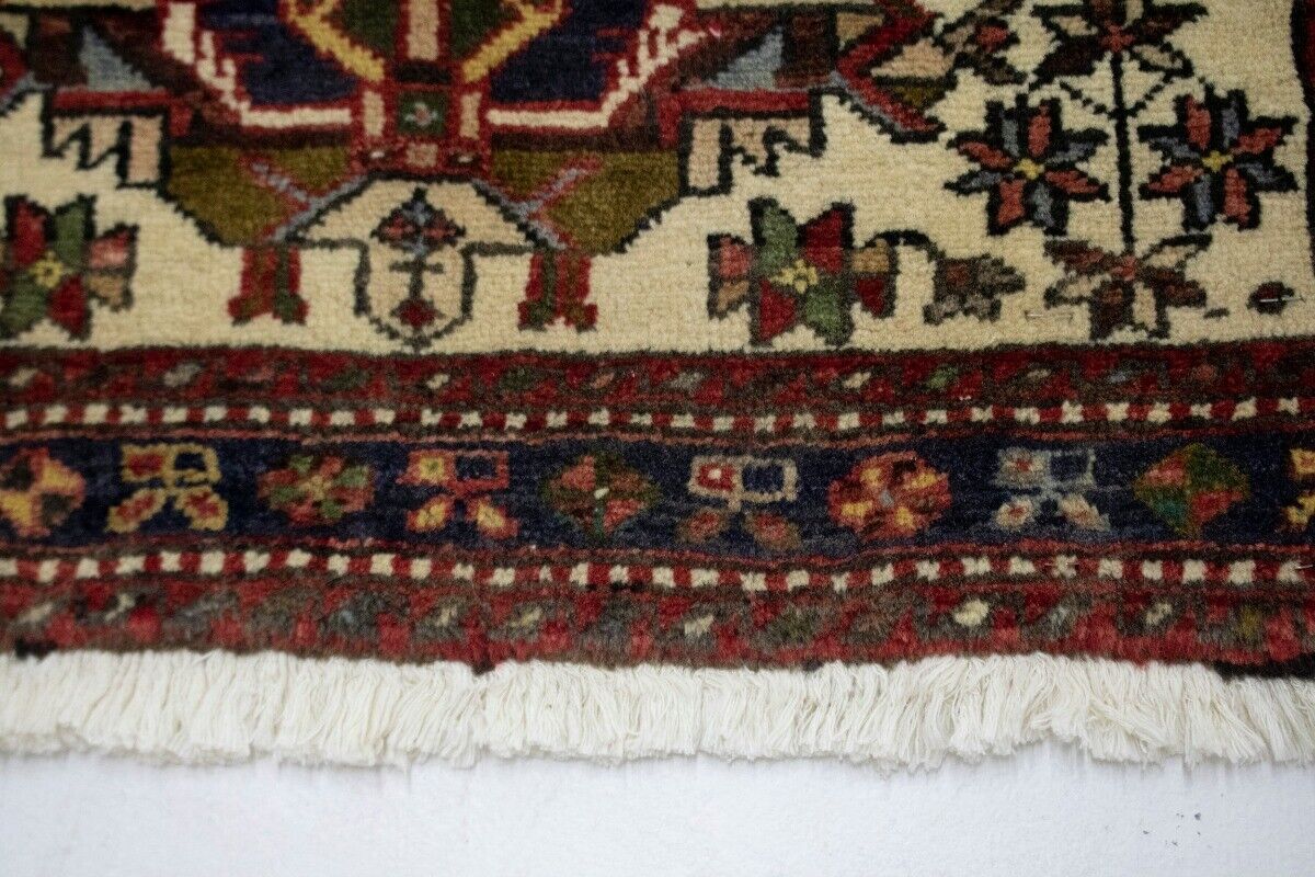 Handmade Geometric Design Oriental Runner Rug
