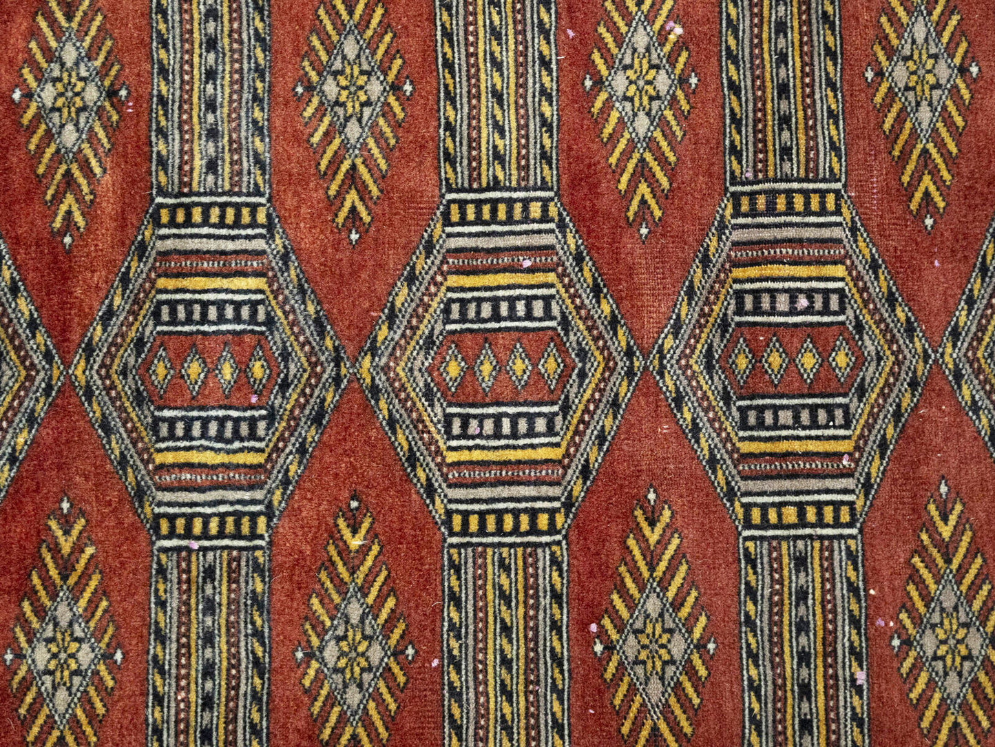 Hand-Knotted Oriental Rug Muted Colors Floral