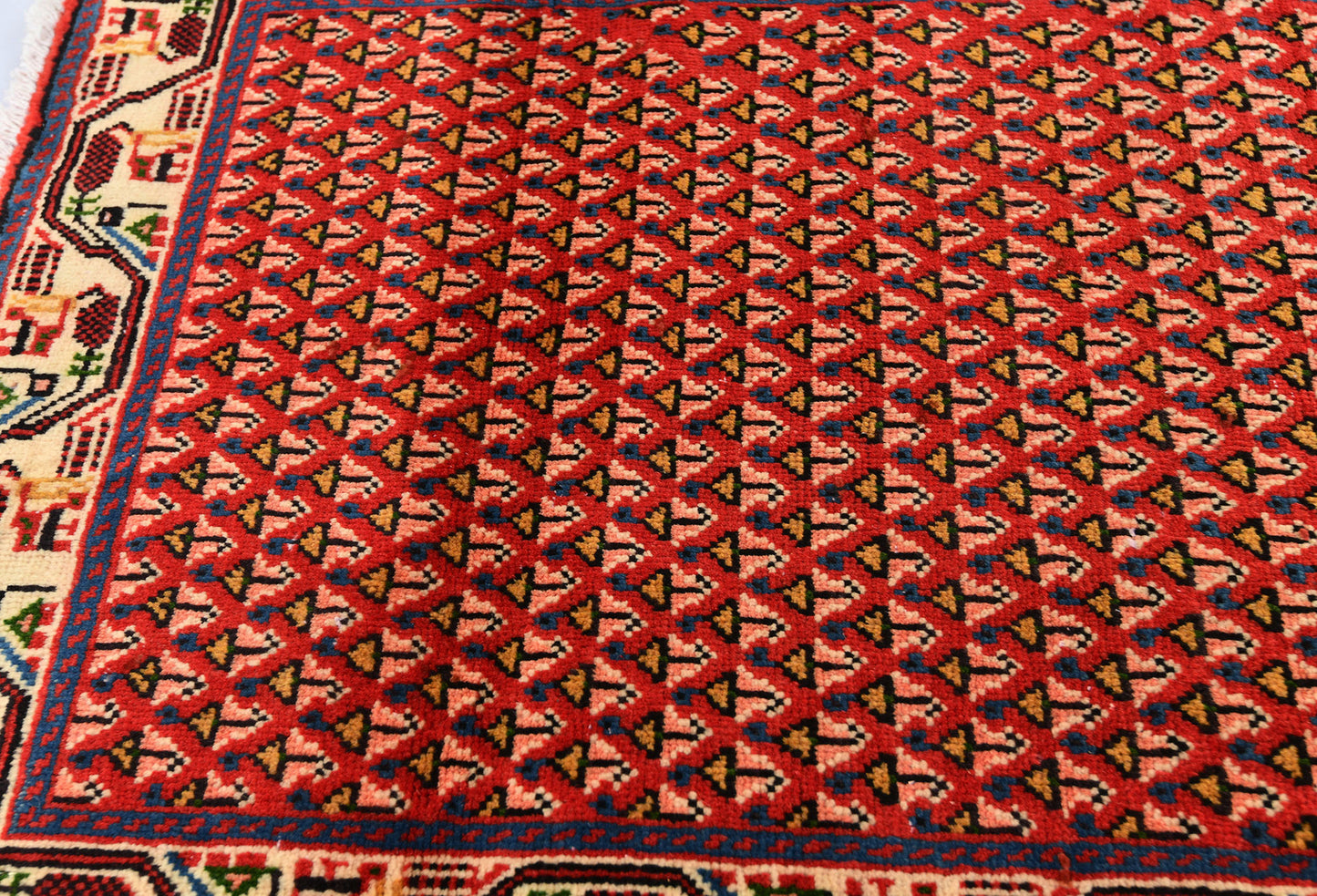 2X4 Ft Tribal Paisley Floral Design Oriental Rug