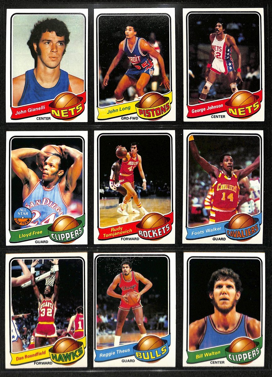 1979-80 Topps Basketball Complete Set (132)