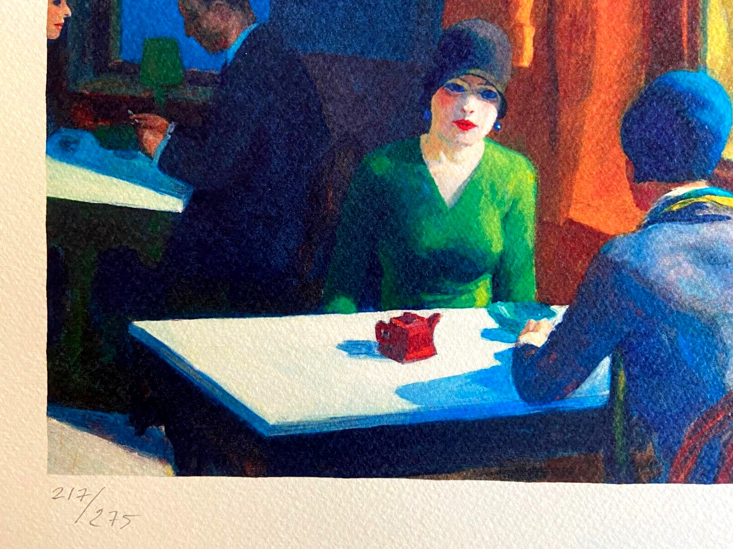 Edward Hopper Lithograph Coa Signed Numbered In Pencil