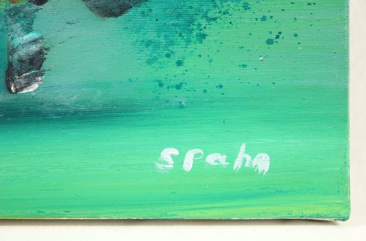 Original Victor Spahn Oil Painting On Canvas "