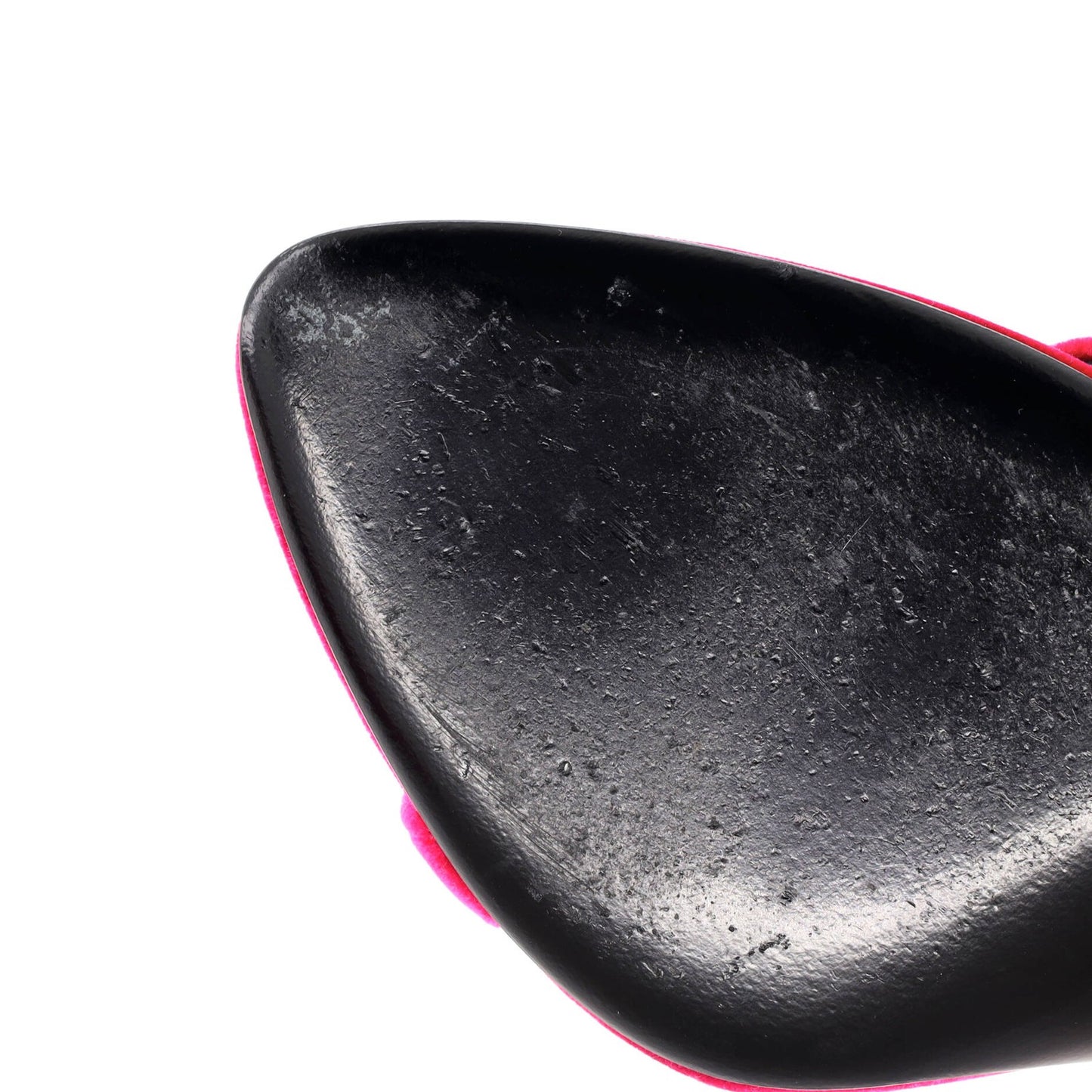 Tom Ford Women'S Padlock Pointy Naked Heeled Sandals Velvet 105