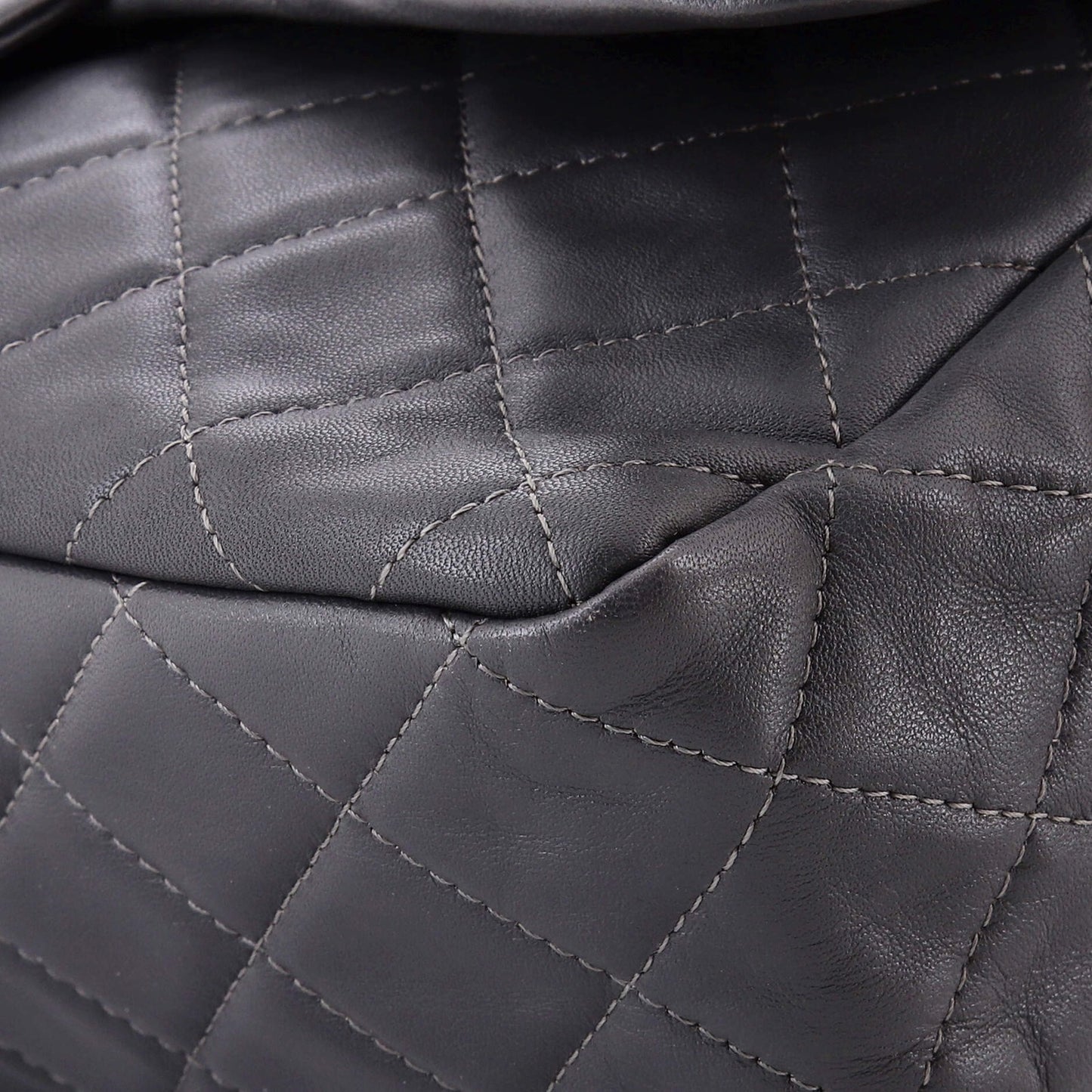 Chanel Classic Single Flap Bag Quilted Lambskin Jumbo