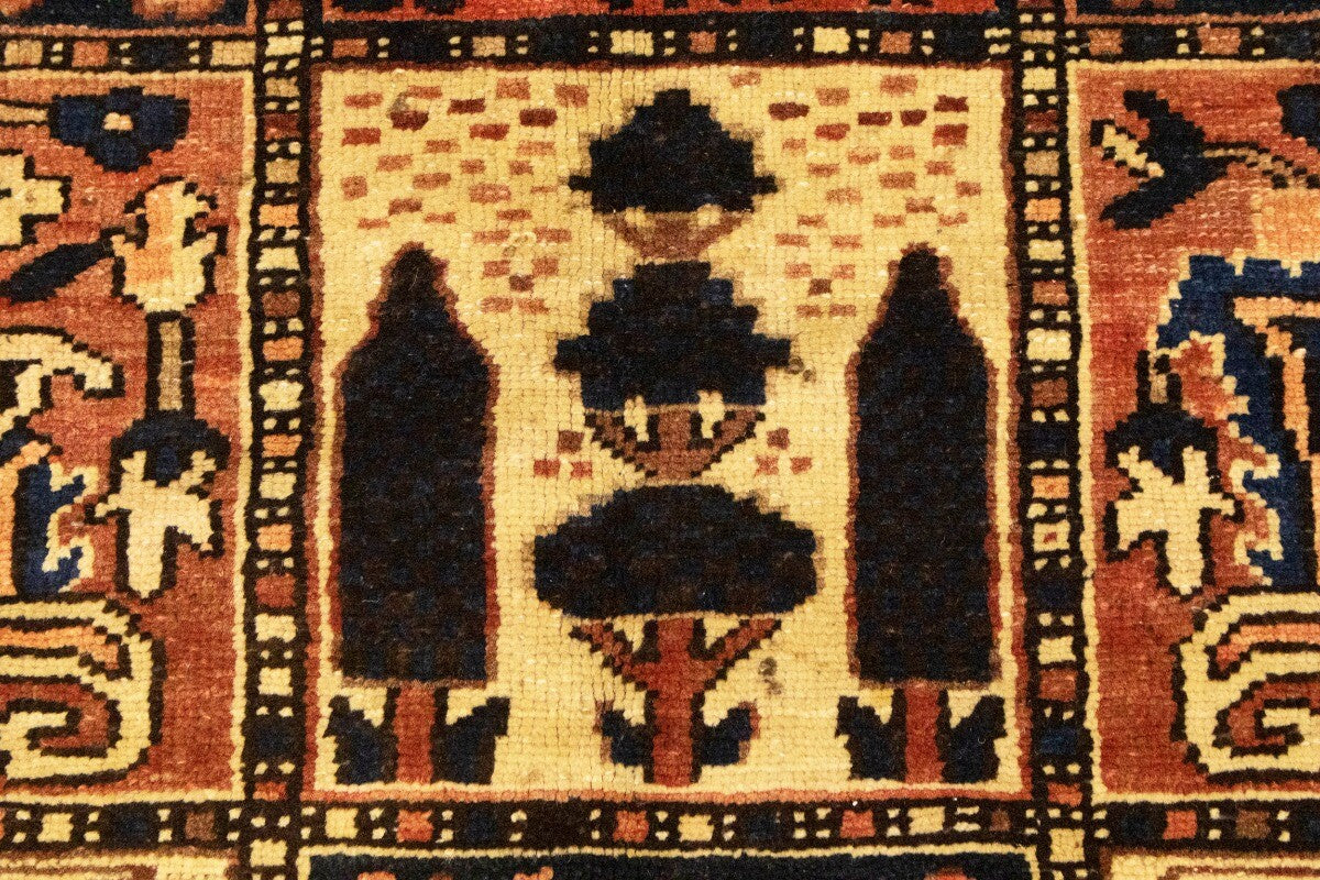 10X12'5 Ft Handmade Vintage Oriental Rug