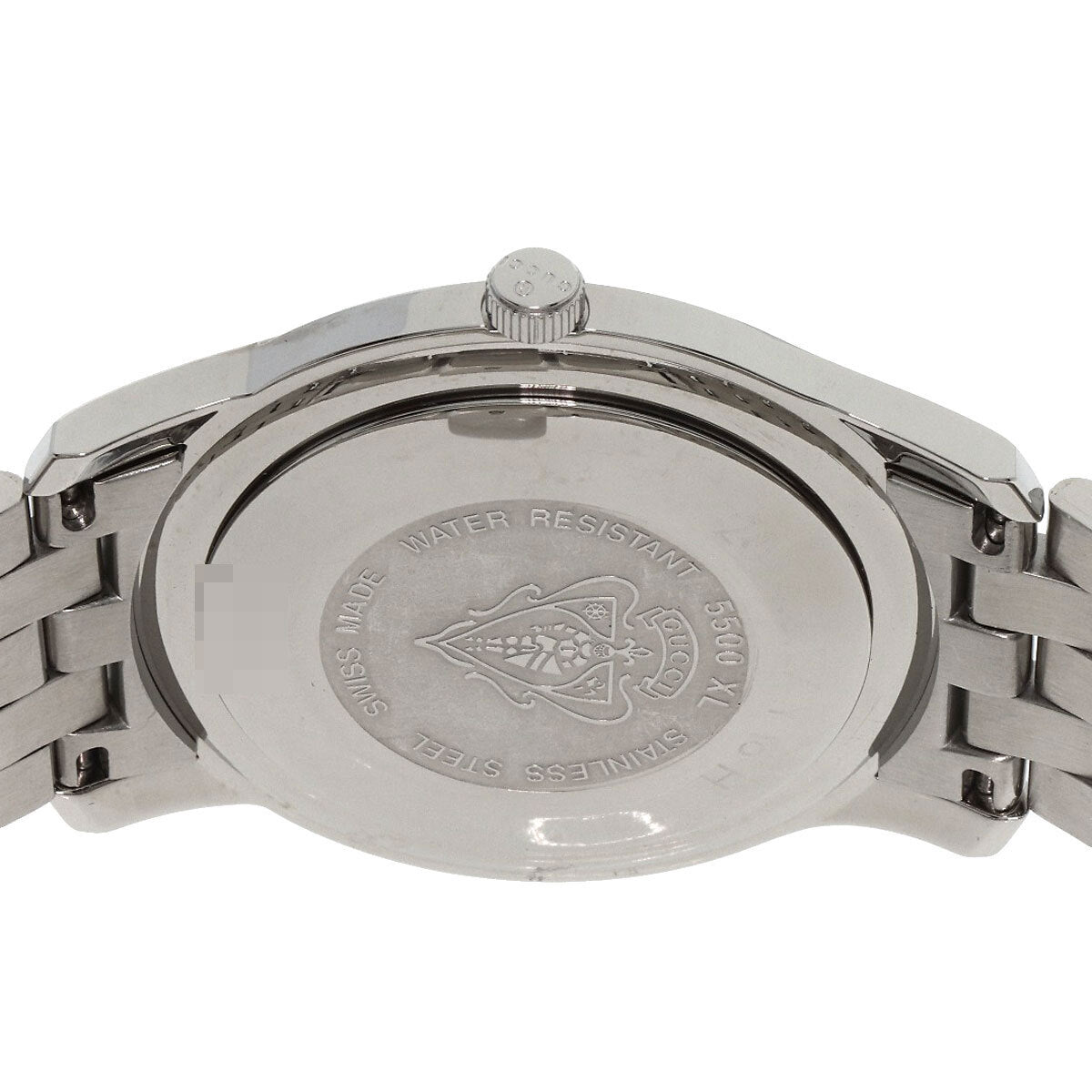 Gucci Round Face Watches 5500Xl Stainless Steel/Stainless Steel Mens
