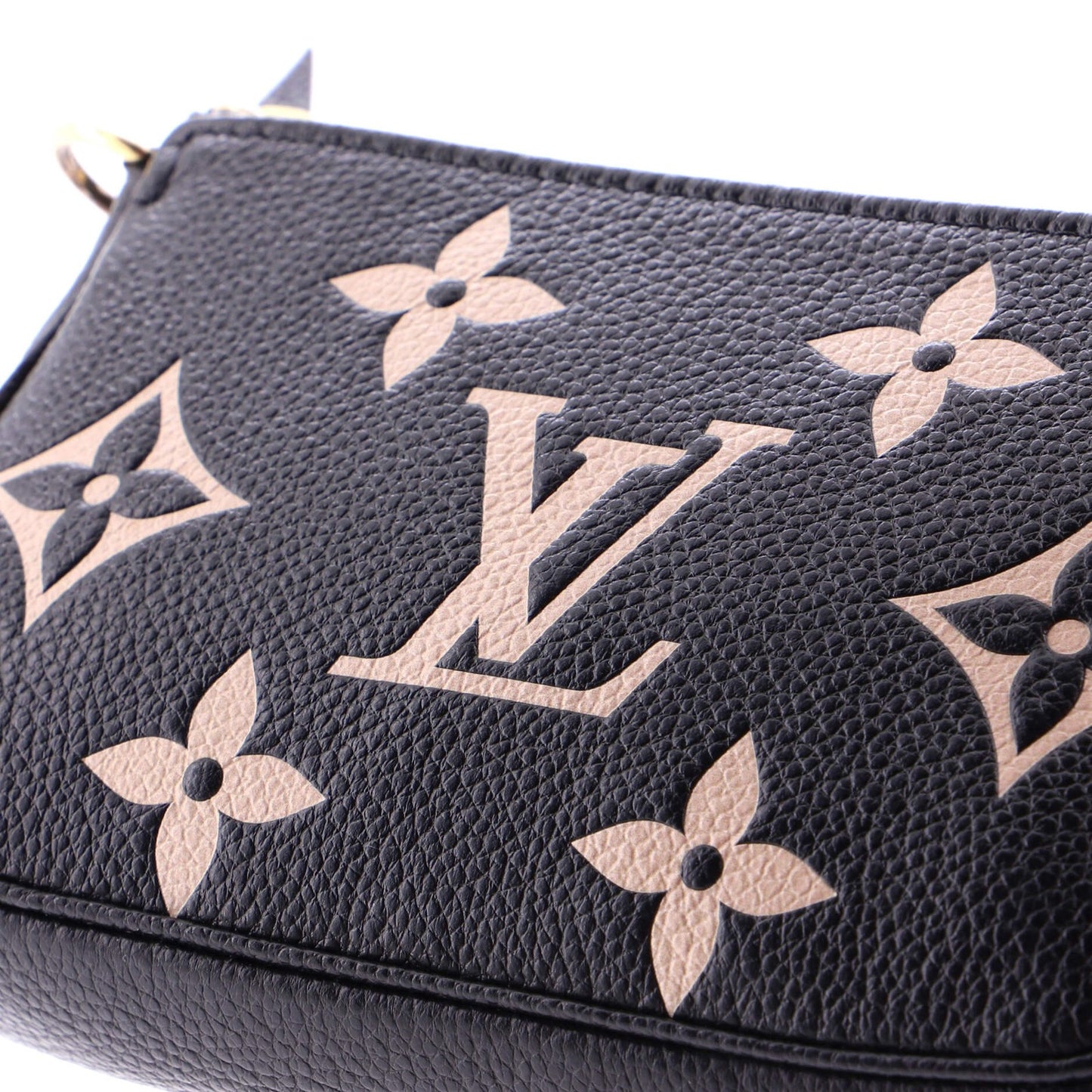 Louis Vuitton Pochette Accessoires Bicolor Monogram Empreinte Giant Mini