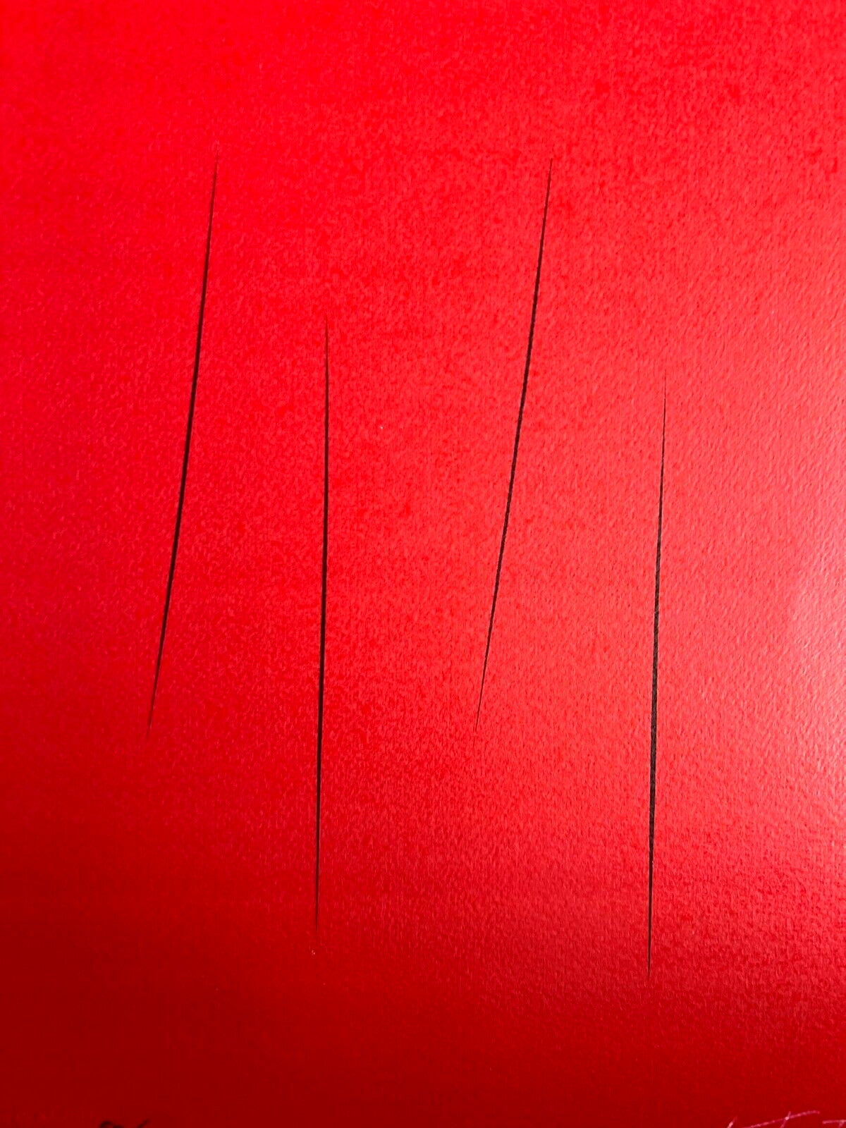 Lucio Fontana Lithograph