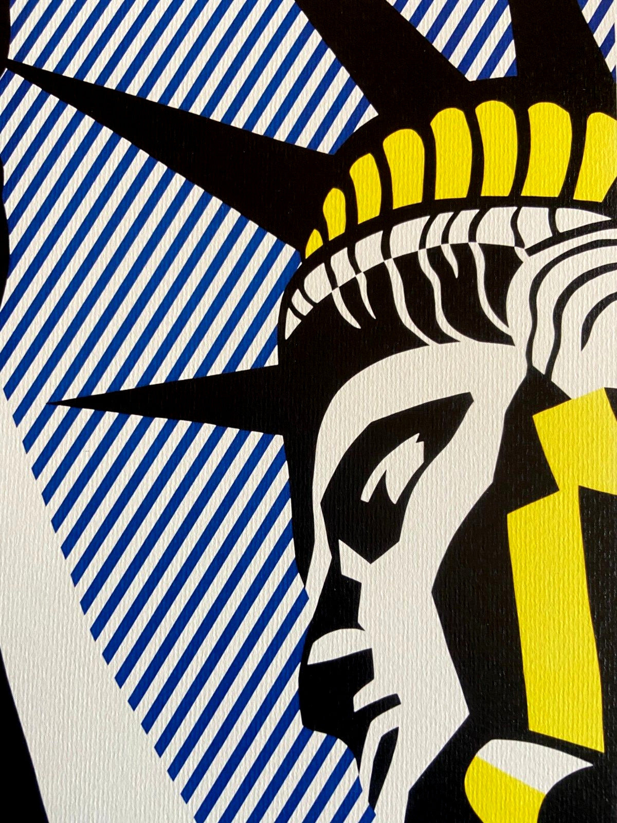 Roy Lichtenstein Lithograph Coa Signed Numbered