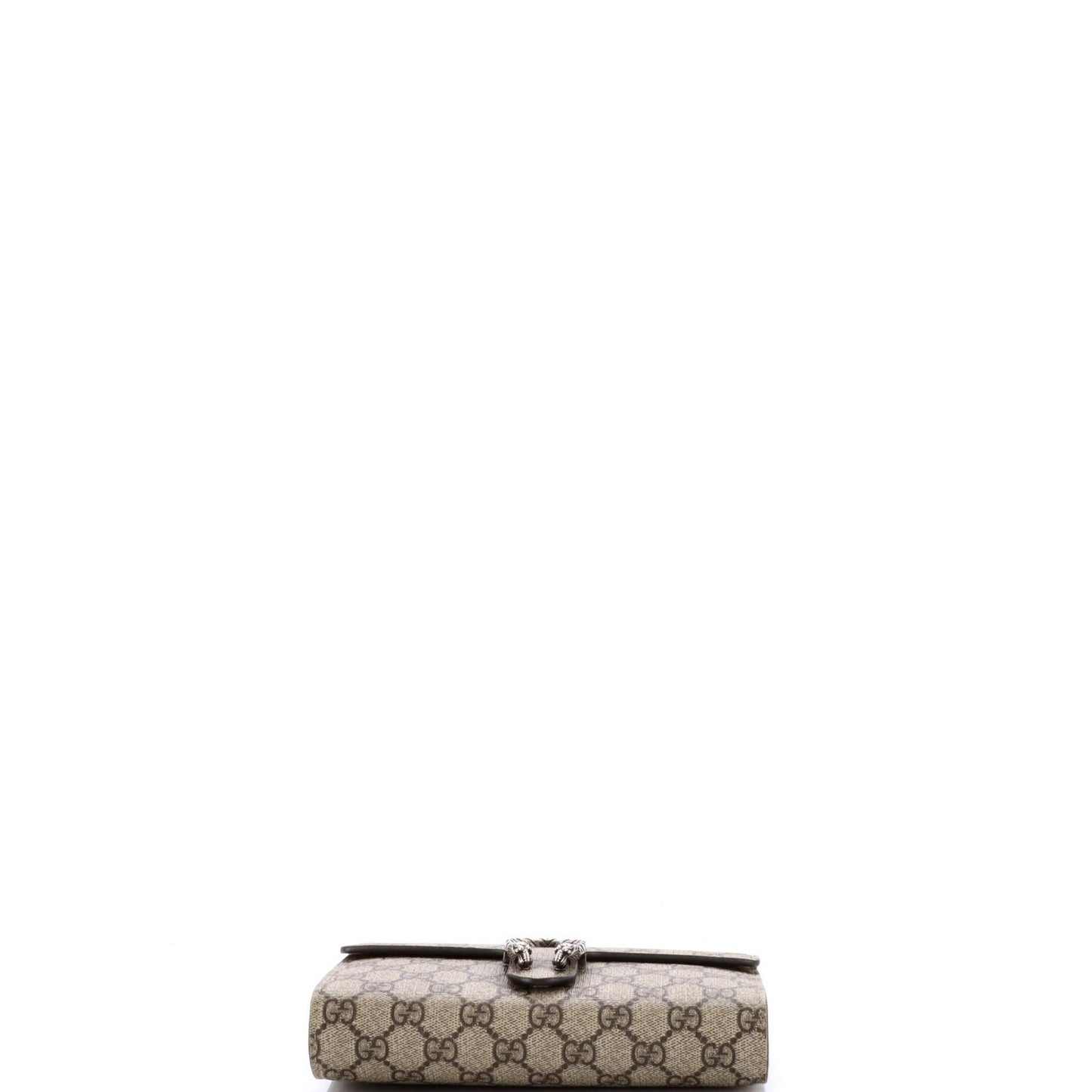 Gucci Dionysus Chain Wallet Gg Coated Canvas Small