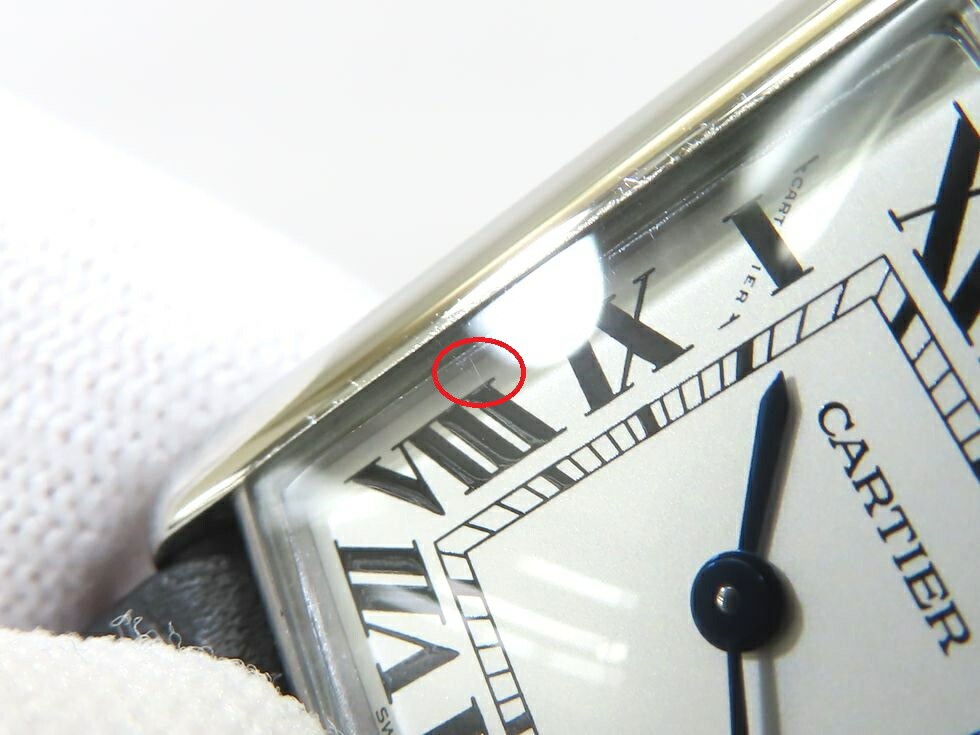 Cartier WSTA0042 Tank Must SM leather belt #048