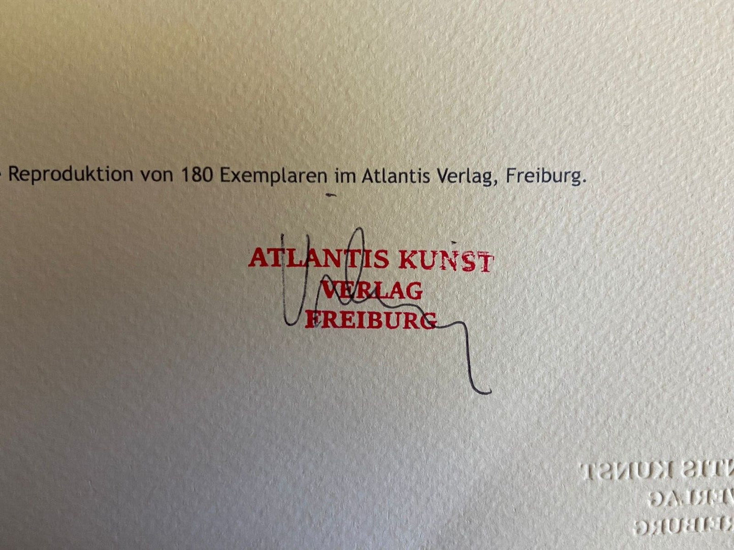 Kurt Schwitters Lithograph 180Ex