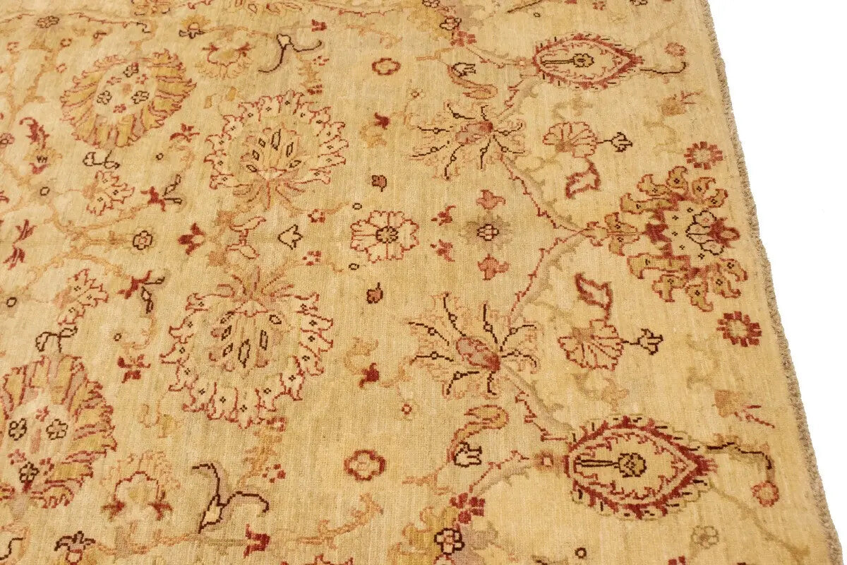 5X7 Ft Vintage Hand-Knotted Red Tribal Oriental