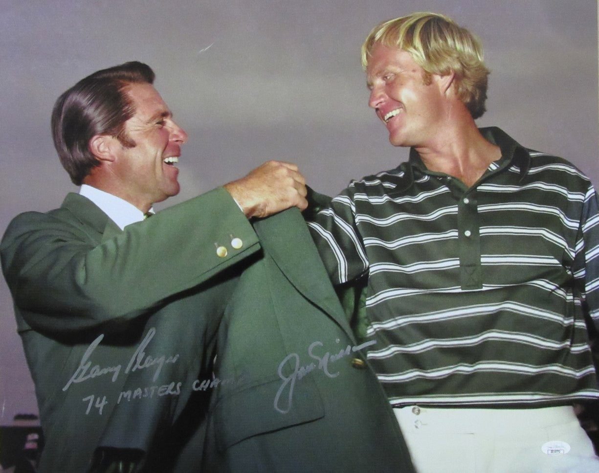 Jack Nicklaus/Gary Player Dual-Signed/Inscribed