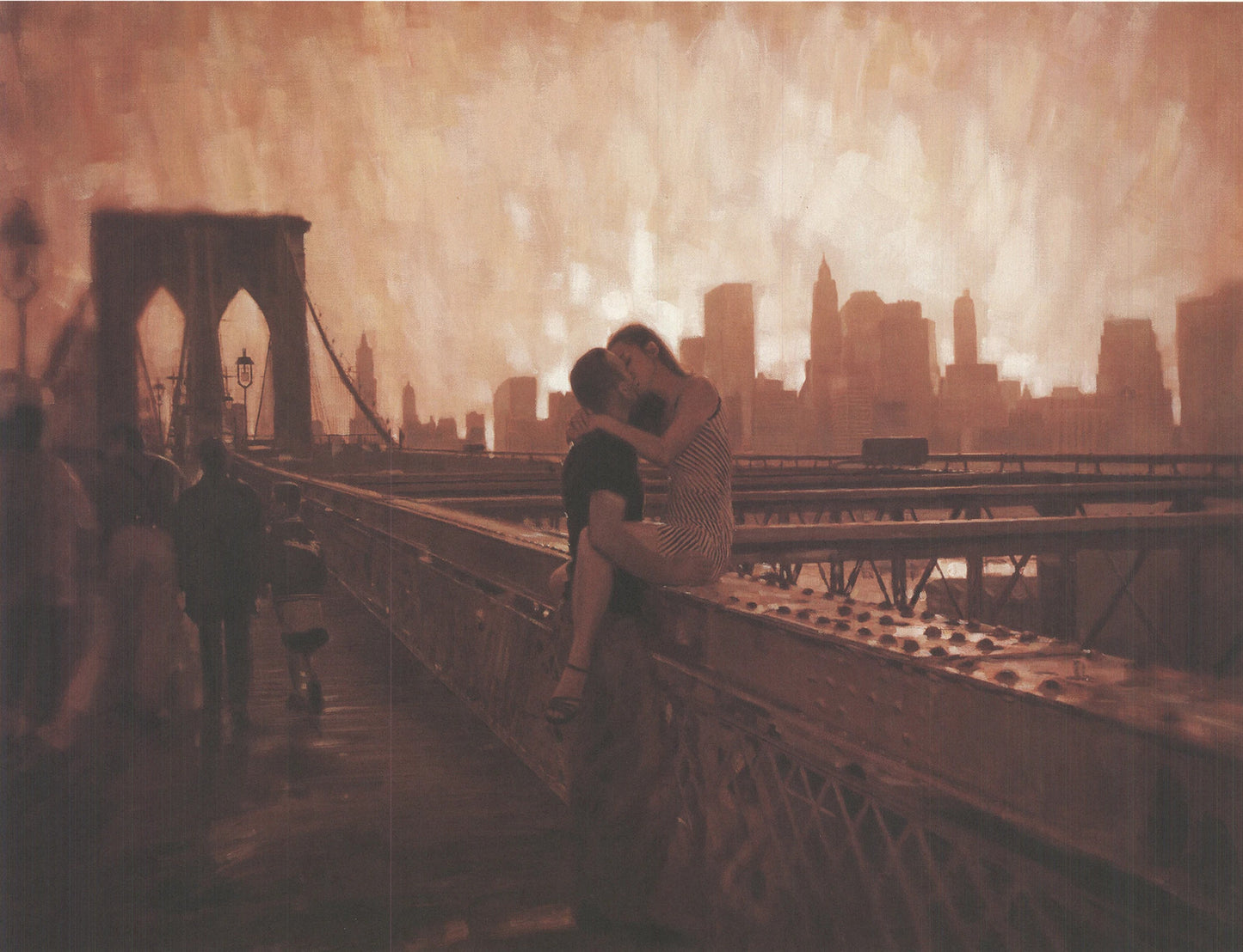 Rob Hefferan Les Amoureux De Brooklyn Bridge,