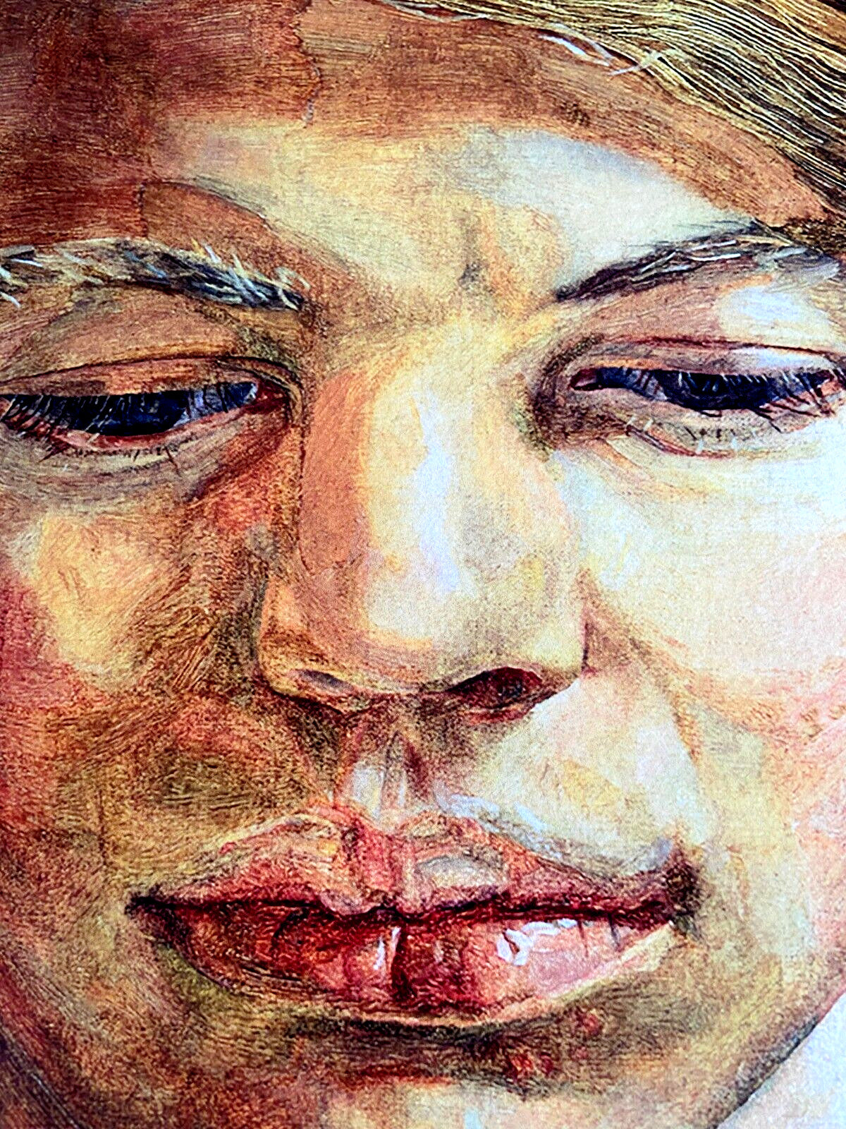 Lucian Freud Lithograph Coa Signed Numbered