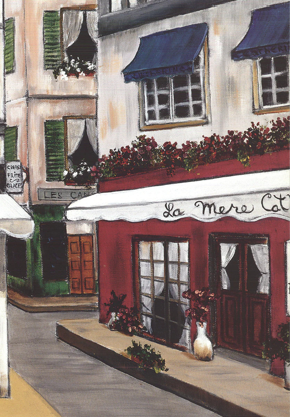 Patricia George Galerie Du Vieux Bassin " Offset Lithograph Contemp