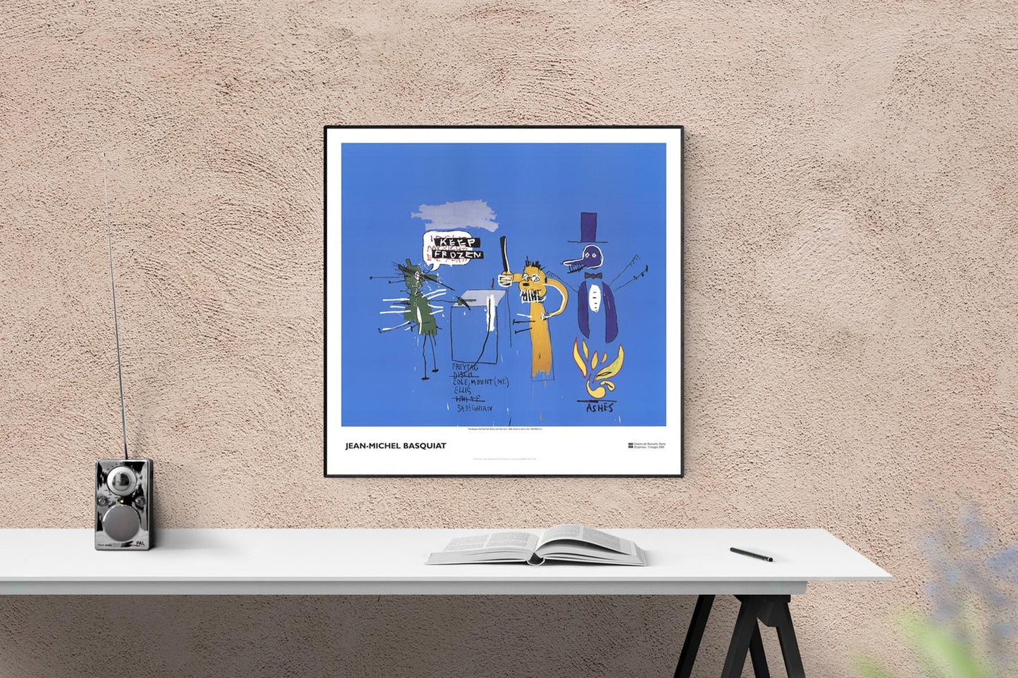 Jean-Michel Basquiat The Dingoes That Park Their Brain With Their Gum
