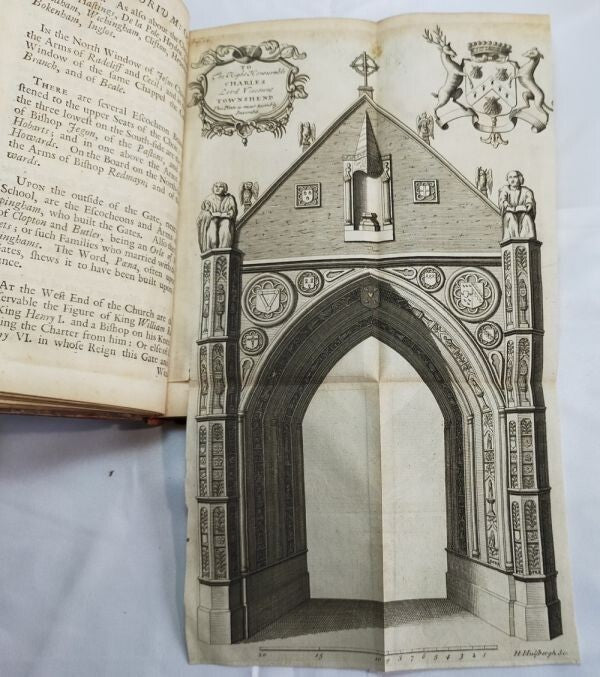 Thomas Browne Posthumous Works 1St Edition 1712 Cambridge Panel Binding Rare