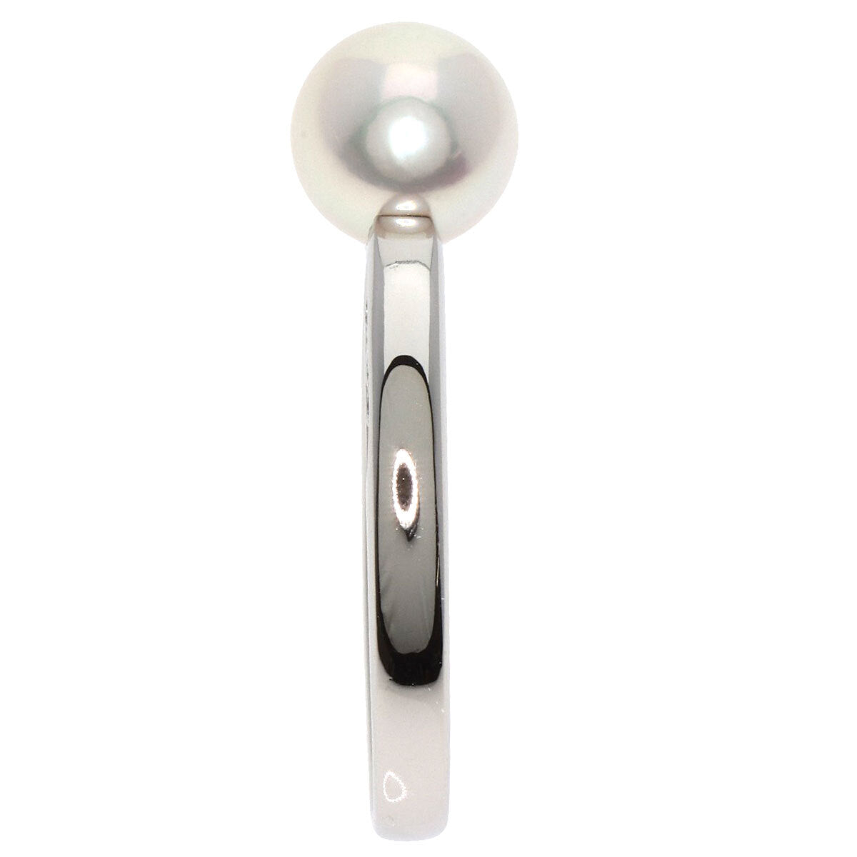 Tasaki Ring Akoya Pearl Pearl Diamond Platinum