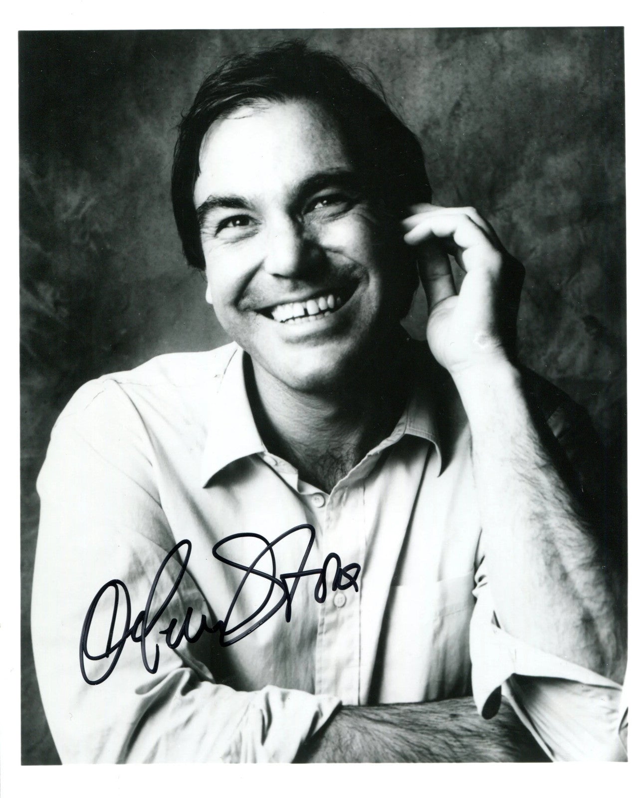 Oliver Stone Autographed 8X10 Photo