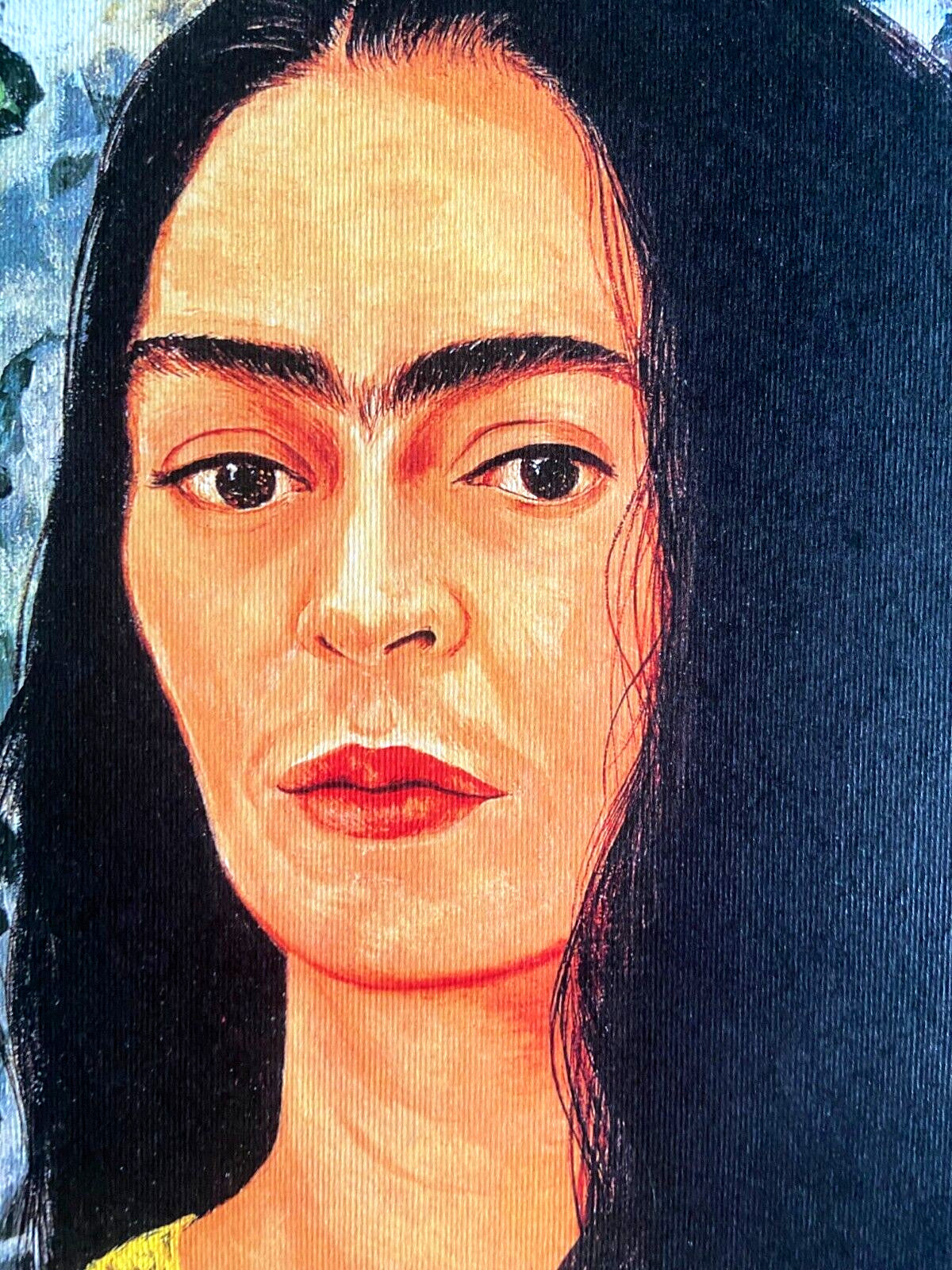 Frida Kahlo Lithograph Coa Hand