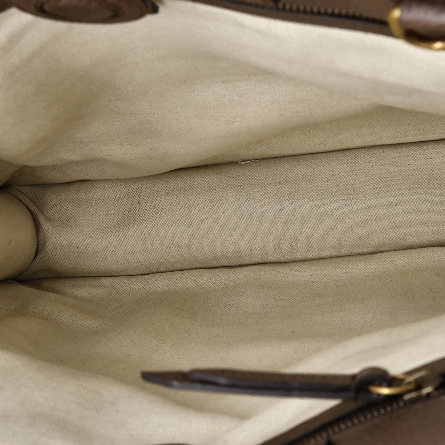 Gucci Courrier Convertible Soft Open Tote Gg Coated Canvas With Applique North