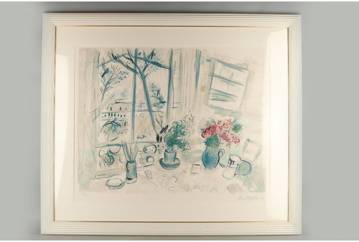 Marc Chagall Signed Original Lithograph Limited