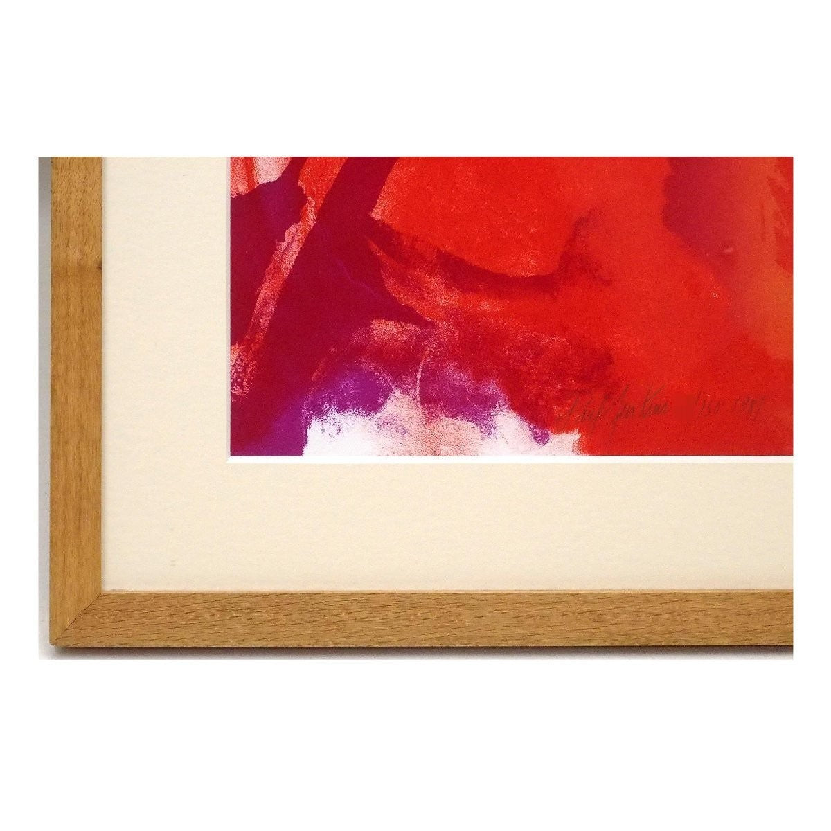 Paul Jenkins "Innumerable Mysteries" Hand Signed Lithograph Ed.150 71.5X93.5Cm