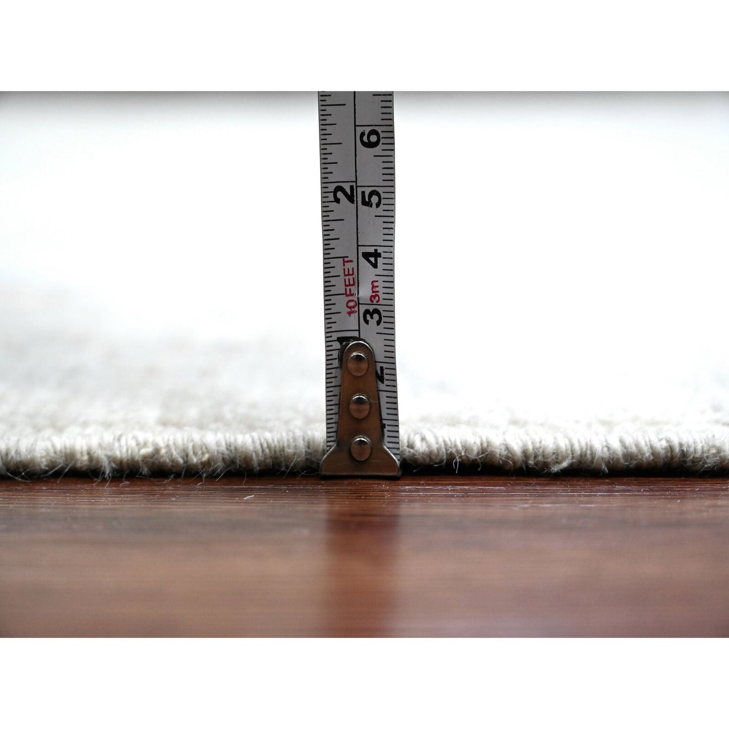 9'9"X13'4" Pastel Gray 100% Wool Afghan Angora Oushak Hand Knotted Rug