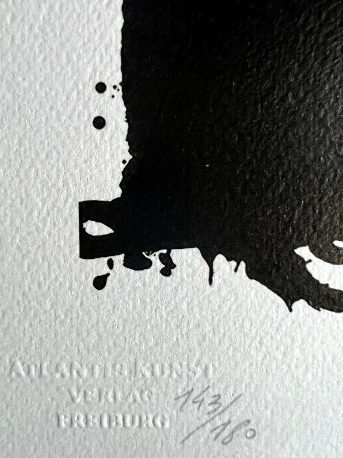 Robert Motherwell Lithograph Coa Signed Numbered