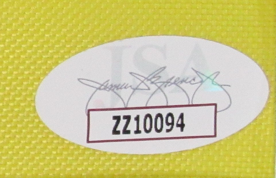 Jack Nicklaus Signed/Auto Masters Pin Flag W/