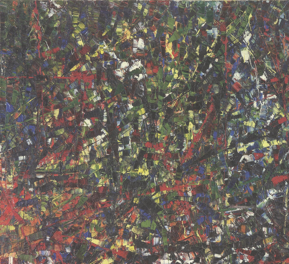 Sans Titre 1954 Offset Lithograph 25.5" x 25.5" JEAN-PAUL RIOPELLE 2023