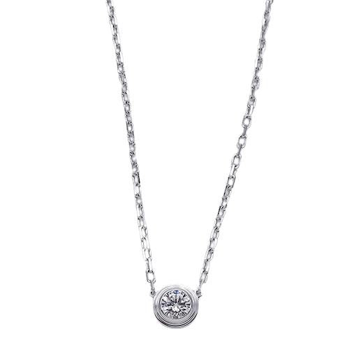 Cartier Diamants Lgers De Cartier Lm Diamond Necklace 750Wg White Gold