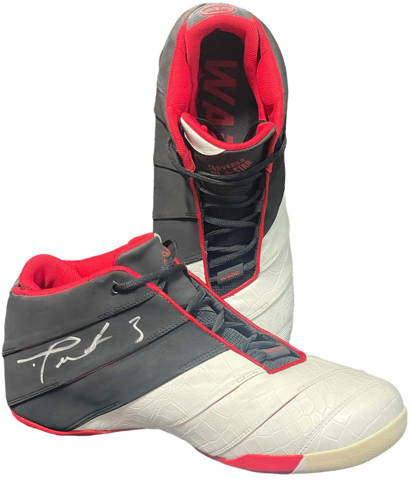 Dwyane Wade Autographed Converse Wade 1 Shoe (Jsa)