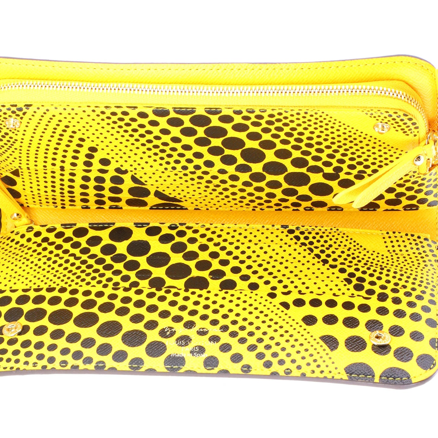 Louis Vuitton Insolite Wallet Limited Edition Kusama Pumpkin Dots Monogram
