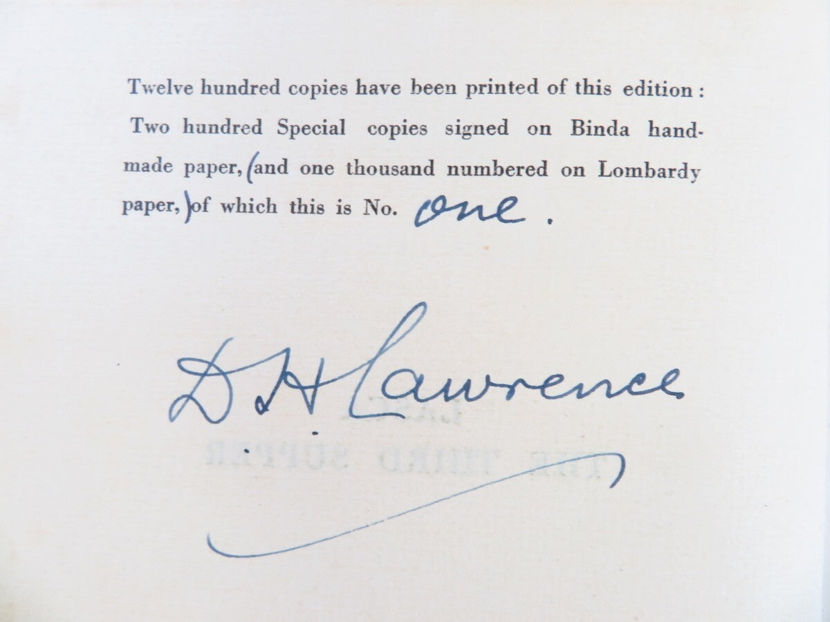 A. F. Grazzini, Translated By D. H. Lawrence The Story Of Doctor Manente 1929