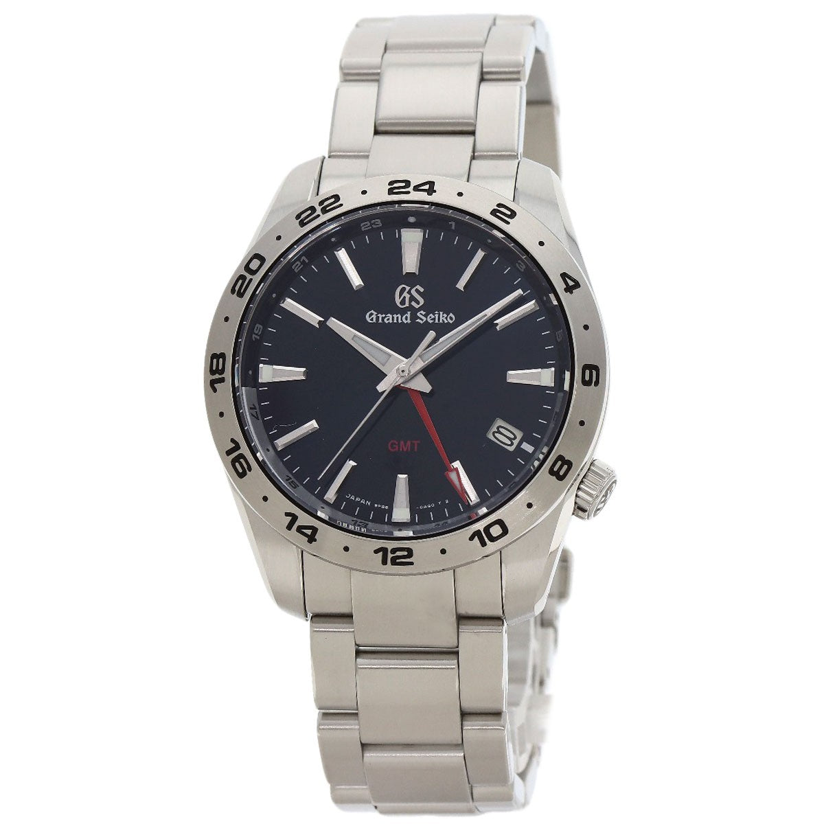Seiko Grand Seiko Sports Collection Gmt Watches Sbgn029 9F86-0Ak0 Stainless ...